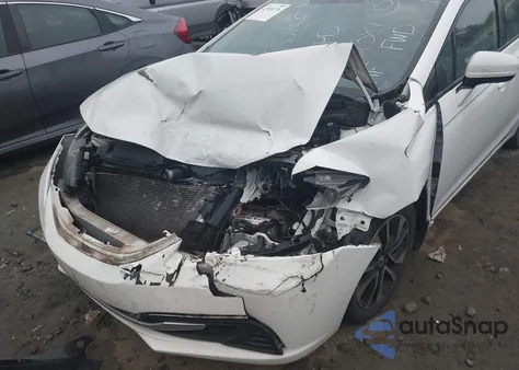 2015 Honda Civic Ex z USA, uszkodzony, nr VIN 19XFB2F80FE082387